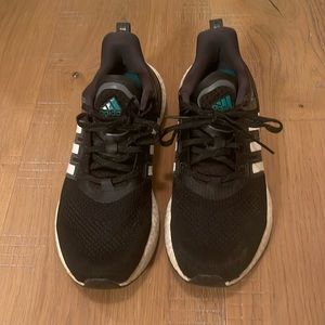 Adidas Equipment EQT Cushion Running Shoe Sneaker Gray EUC Like new